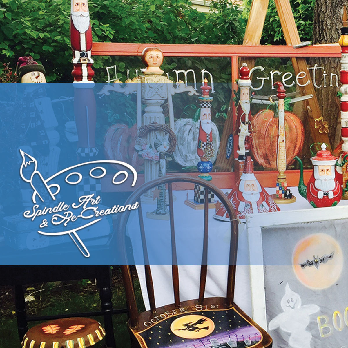 Spindle Art pieces handmade by Lisa Tibbals of Muskego WI are unique